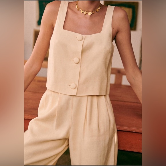 ISO Sezane Thelma Top - Picture 3 of 3